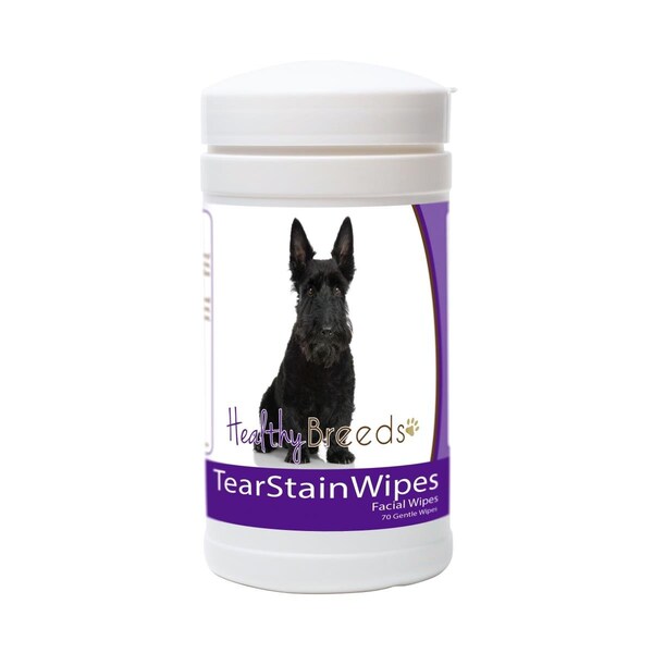 Healthy Breeds Scottish Terrier Tear Stain Wipes 840235151982 - main